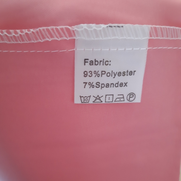 Bride Pink Satin Kimono Robe - Picture 8 of 9